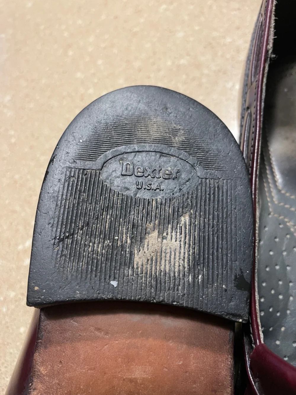 Dexter Burgundy Tassel Kiltie Loafers
